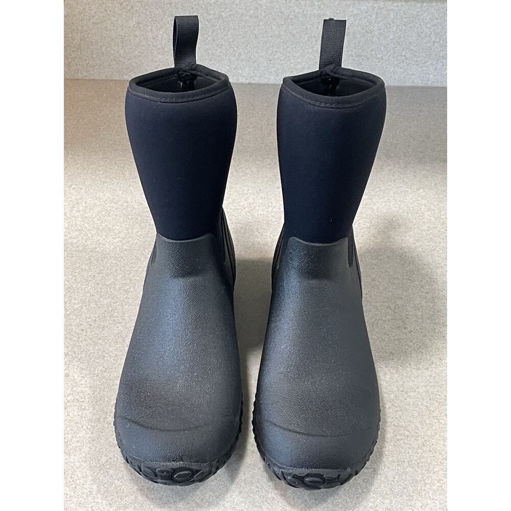 Muck Boots Black Waterproof Muckster II Mid-Rise Rain Boots Women’s Size 8 - Picture 2 of 10